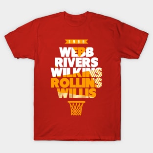 Atlanta Basketball 1985 Throwback T-Shirt